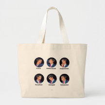 Phoenix Wright Emoticons Bags