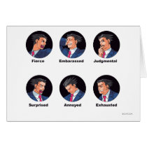 Phoenix Wright Emoticons Card