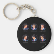 Phoenix Wright Emoticons Key Chain