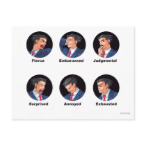 Phoenix Wright Emoticons Post Card