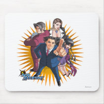 Phoenix Wright Key Art Mouse Pad
