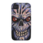 phone 4 tough - Immortal Skull iPhone 4 Case