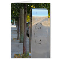 Phone Booth in Brooklyn Card