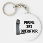 Phone Sex Operator Key Chains