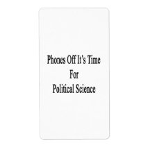 Phones Off It's Time For Political Science Labels