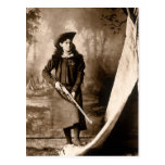 Photo 1898 de Mlle Annie Oakley Holding un fusil Carte Postale