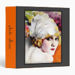 Photo album binders, Vintage Painting
