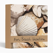 Photo Album - Sanibel Shells 2 Vinyl Binders