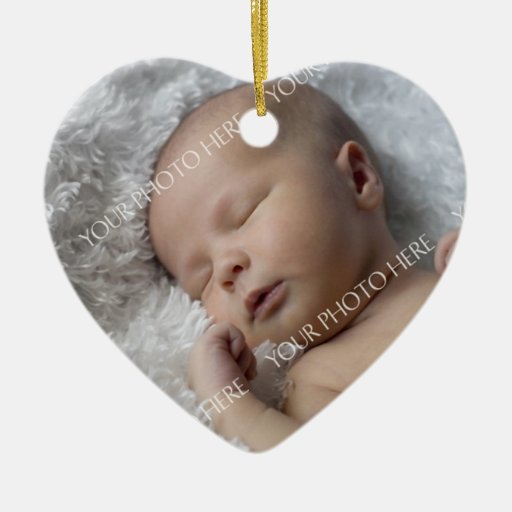 Photo Baby's 1st Christmas Ornament