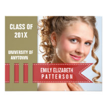 Photo Banner Graduation Invite