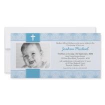 PHOTO BAPTISM INVITATIONS :: pretty 1L