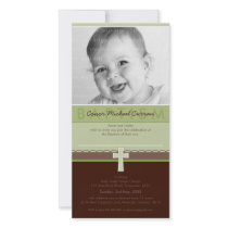 PHOTO BAPTISM INVITATIONS :: pure 6