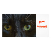 Photo Card: Black Cat Eyes