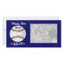Photo Card - New Year Baseball