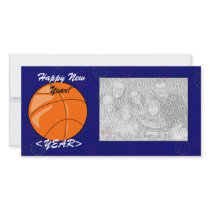 Photo Card - New Year Basketball