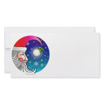 Photo Card - Santa Claus Moon