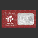 Photo Card - Snowflakes photo cards