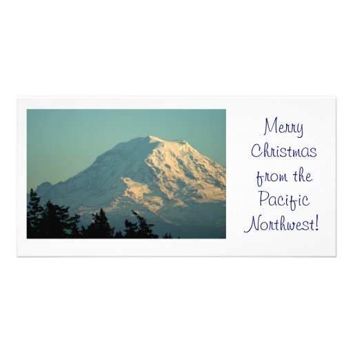 Photo Card: Winter Mt. Rainier