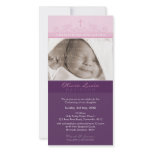 PHOTO CHRISTENING INVITATIONS :: elegant 4 photo cards