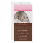 PHOTO CHRISTENING INVITATIONS :: elegant 7 photo cards