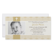 PHOTO CHRISTENING INVITATIONS :: pretty 3L