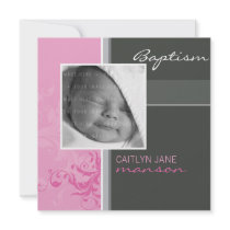 PHOTO CHRISTENING INVITES :: posh 2SQ
