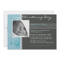 PHOTO CHRISTENING INVITES :: posh 5L