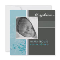 PHOTO CHRISTENING INVITES :: posh 5SQ