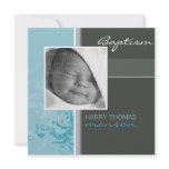 PHOTO CHRISTENING INVITES :: posh 5SQ invitations