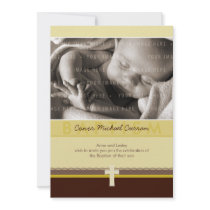 PHOTO CHRISTENING INVITES :: pure 4 P
