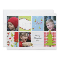 Photo Christmas Card Invitation
