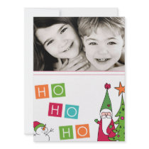 Photo Christmas Card Custom Invitations