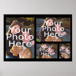 Photo Collage Poster, Four Pictures