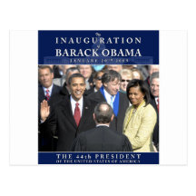 Photo d'inauguration d'Obama Cartes Postales