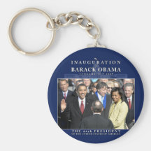Photo d'inauguration d'Obama Porte-clef