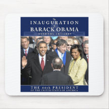 Photo d'inauguration d'Obama Tapis De Souris