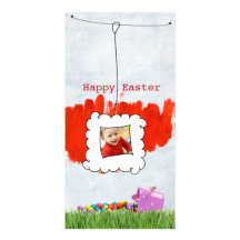 Photo easter card picture card