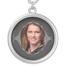 Photo frame with tribal look. pendants