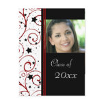 Photo Graduation Party Invitation Postcards