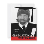 Photo Head Shot Insert Graduation Party Invitation