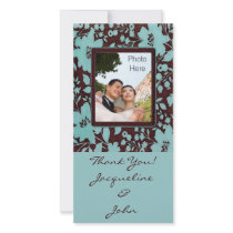 Photo Insert Cards ~ Thank You Wedding Pic Cards