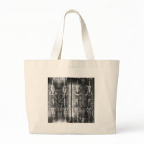 Photo Negative Picture of the Shroud of Turin Bag