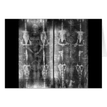 Photo Negative Picture of the Shroud of Turin Cards