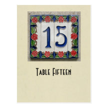 Photo number 15 table card post cards