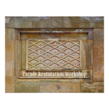 Photo of Decorative Bas-relief Personalized Announcements