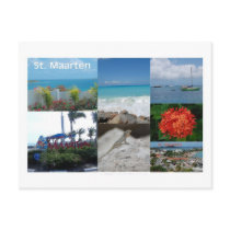 Photo of St. Maarten-St. Martin by Celeste Sheffey Post Card