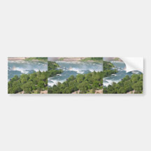 Photo Of The American Side Of Niagra Falls From A Bumper Sticker