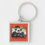 Photo orange Keychain d'obtention du diplôme Porte-clef