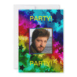 Photo party Invitation for a Superstar.
