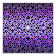 Photo Print Floral abstract background